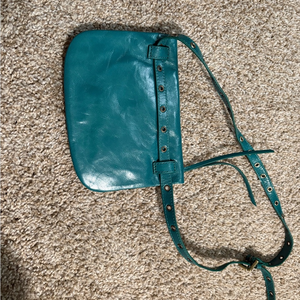 HOBO Turquoise Leather belt bag